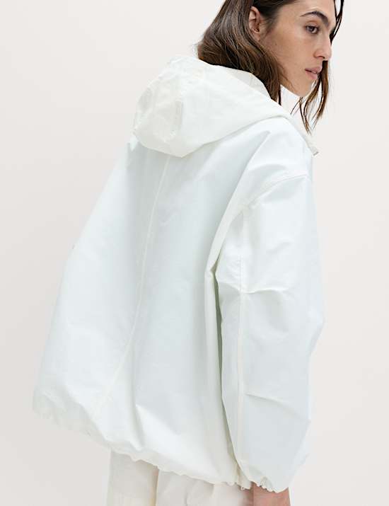 Parka z kapturem Stormwear&trade; z przewagą bawełny