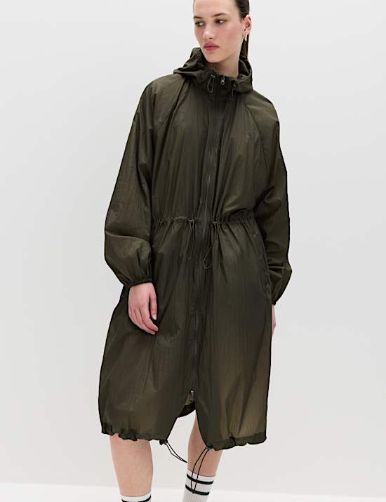 Stormwear&trade; Hooded Packaway Raincoat