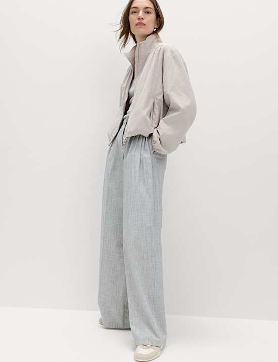 Stormwear&trade; Lightweight Funnel Neck Gathered Jacket