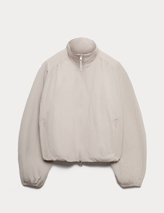 Stormwear&trade; Lightweight Funnel Neck Gathered Jacket