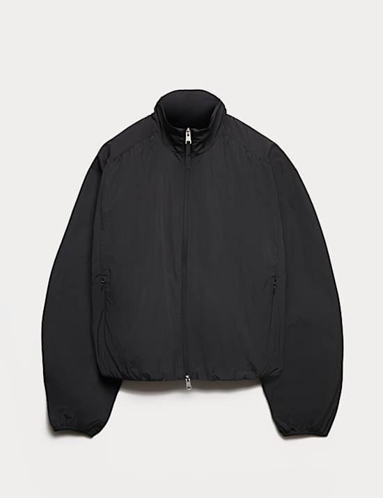 Stormwear&trade; Lightweight Funnel Neck Gathered Jacket