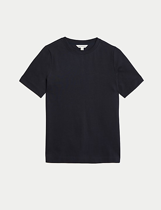 Cotton Rich Crew Neck T-Shirt