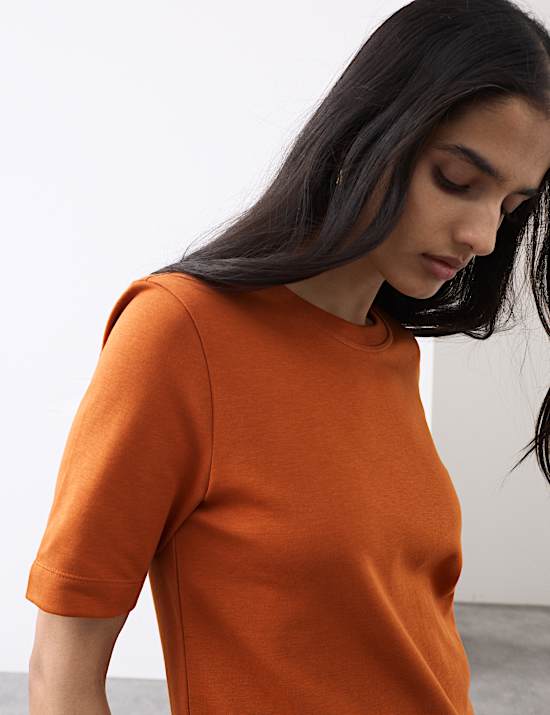 T-shirt en coton de premi&egrave;re qualit&eacute;