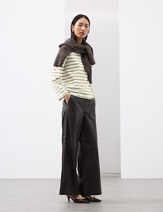 Cotton Rich Striped Top