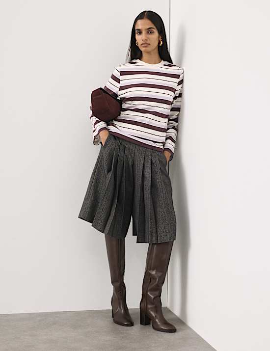 Cotton Rich Striped Top