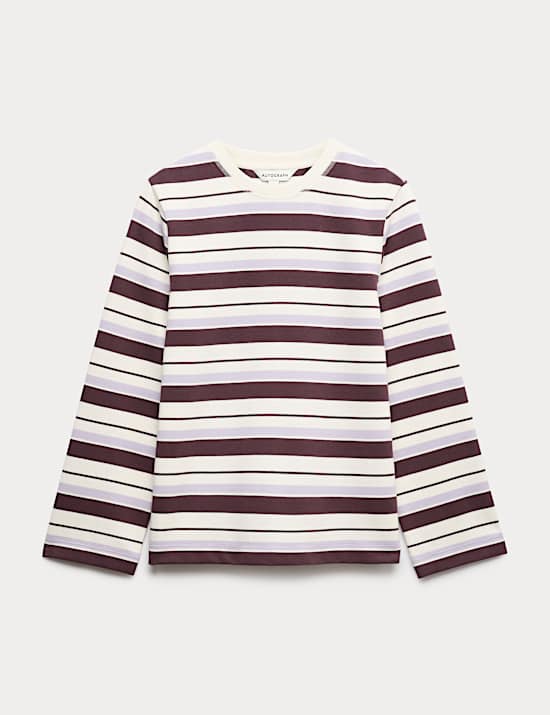 Cotton Rich Striped Top