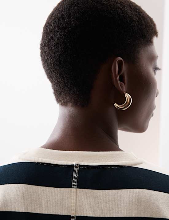 Cotton Rich Striped T-Shirt