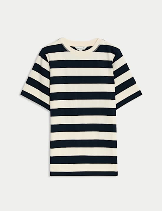 Cotton Rich Striped T-Shirt