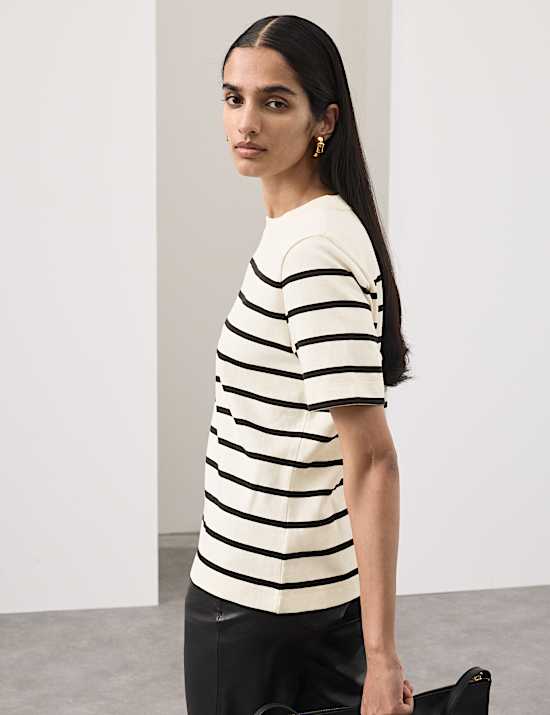 Cotton Rich Striped T-Shirt