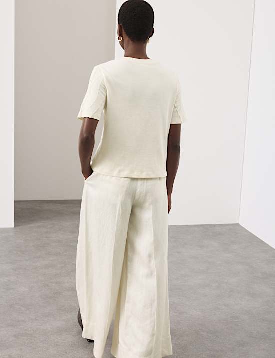Pure Cotton Embroidered T-Shirt