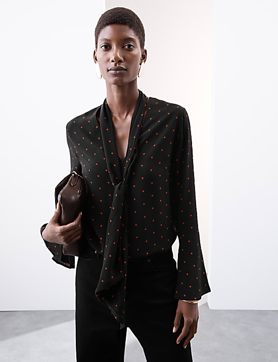Women s Shirts Blouses Linen Silk Blouses M S ES