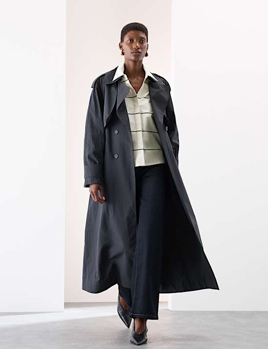 Ruimvallend overhemd van zuiver katoen