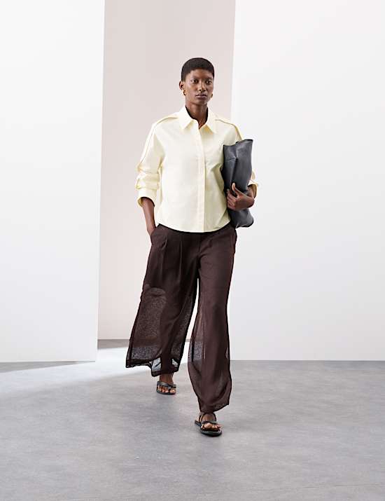 Pure Cotton Relaxed Shirt