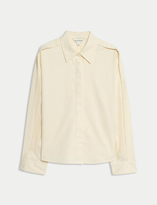 Pure Cotton Relaxed Shirt