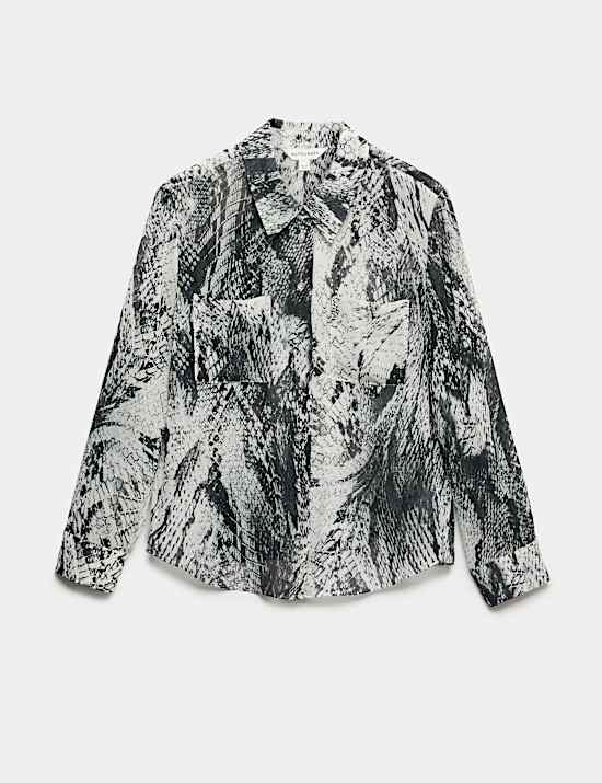Snake Print Shirt