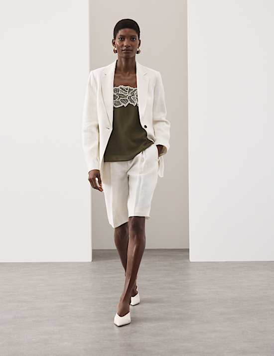 Floral Embroidered Cami Top