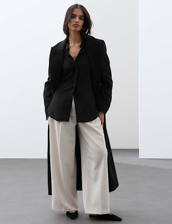 Pure Silk Stripe Shirt