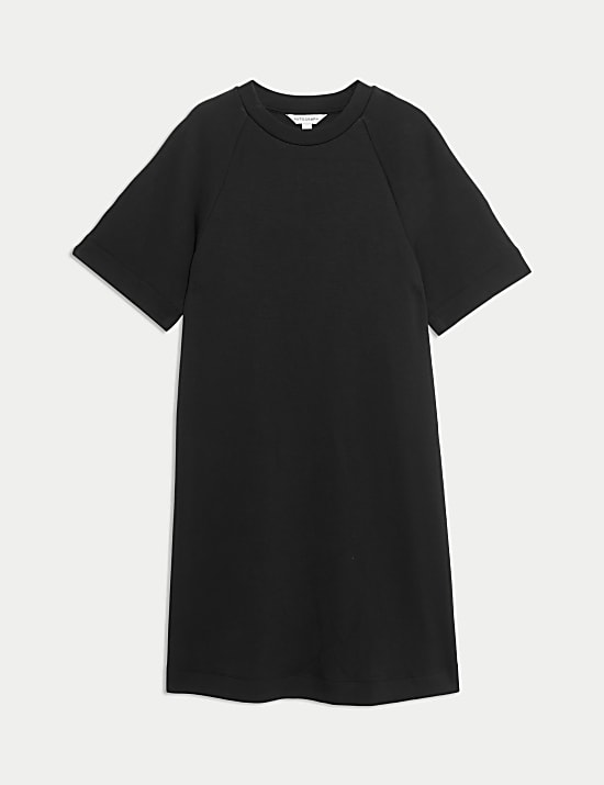Scuba Mini Shift Dress