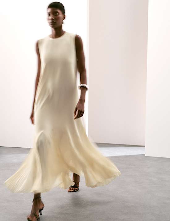 Φόρεμα-μάξι με τζάκετ