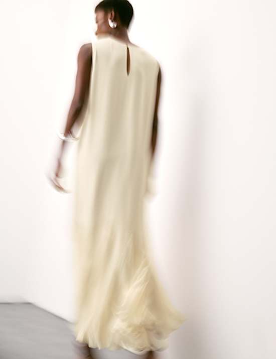 Φόρεμα-μάξι με τζάκετ