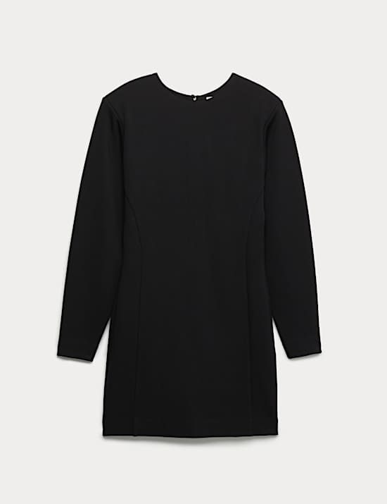 Scuba Mini Shift Dress