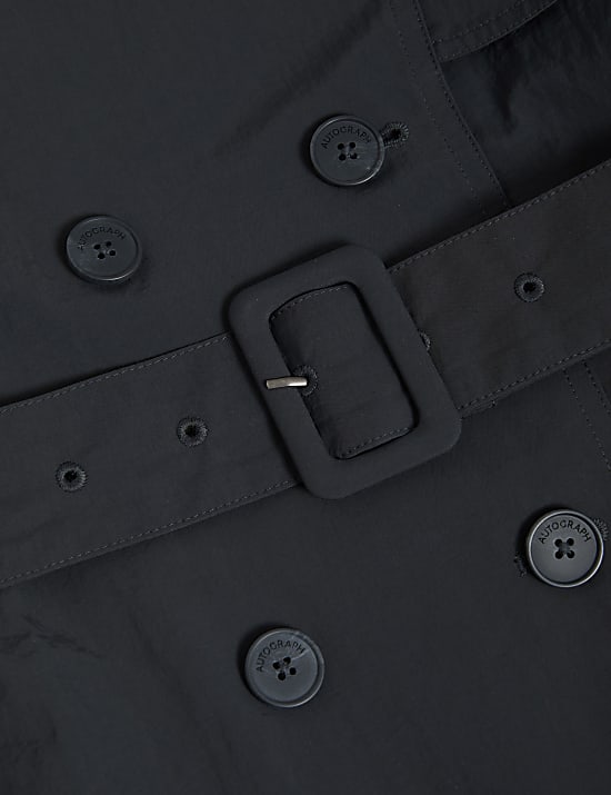 Technical Showerproof Longline Trench Coat