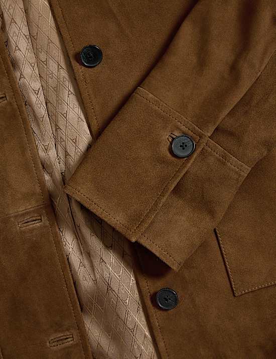 Pure Suede Utility Jacket