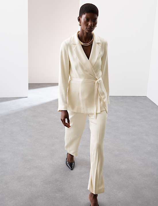 Σακάκι από τουίλ με ζώνη