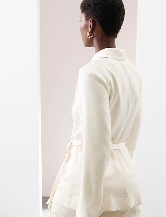 Σακάκι από τουίλ με ζώνη