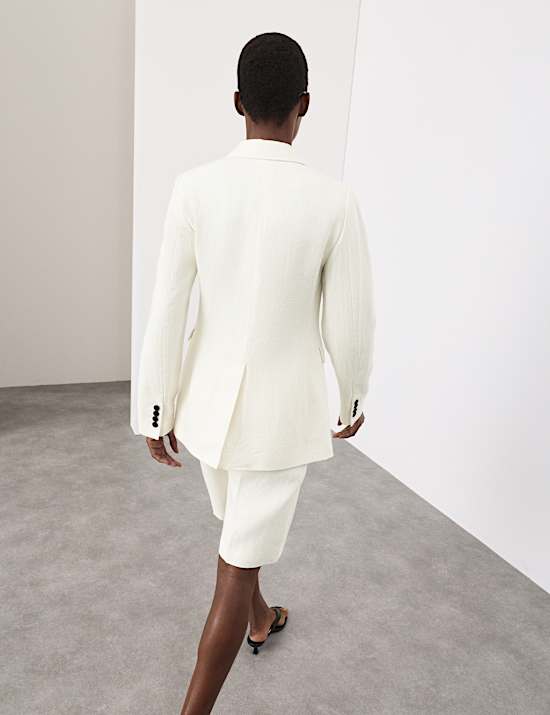 Pure Linen Tailored Blazer