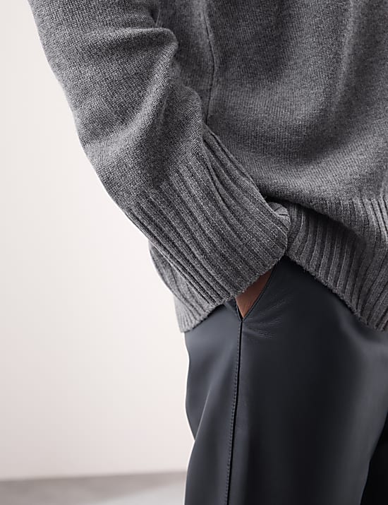 Merino Wool Rich Cardigan With Cashmere