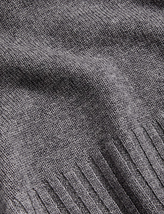 Merino Wool Rich Cardigan With Cashmere