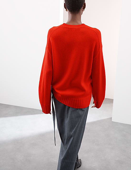 Merino Wool Rich Jumper With Cashmere