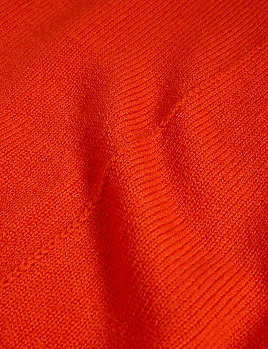 Merino Wool Rich Jumper With Cashmere