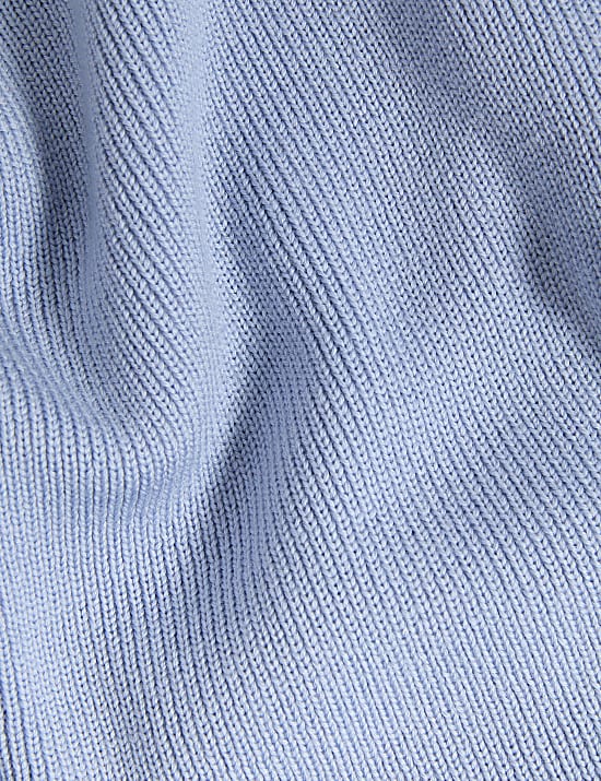 Gebreid kort jasje van zuivere merinowol