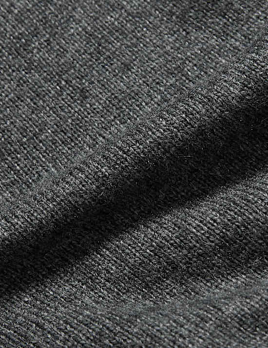 Merino Wool Rich Tie Front Knitted Vest