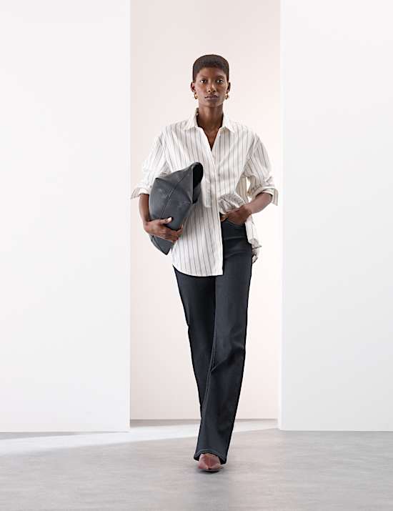 High Waisted Flared Jeans