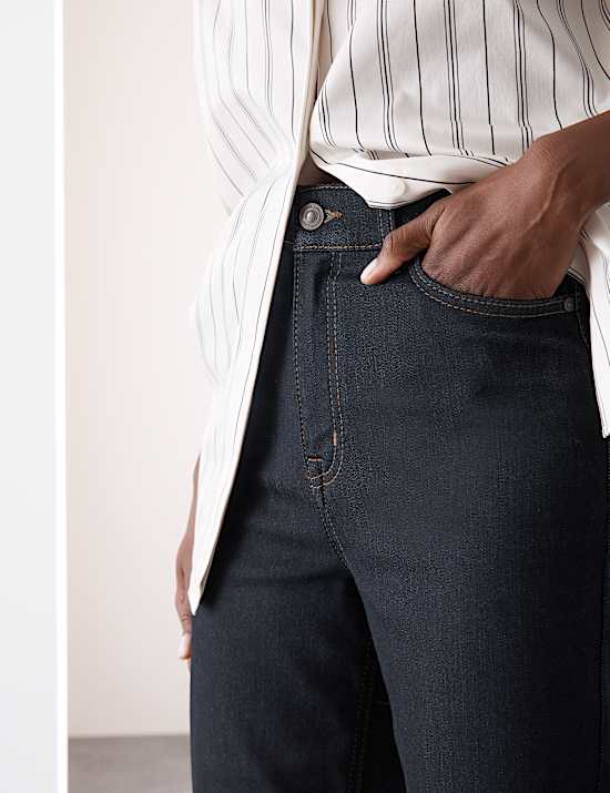 High Waisted Flared Jeans