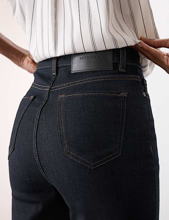 High Waisted Flared Jeans