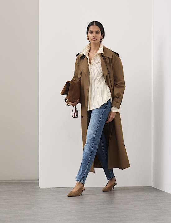 High Waisted Straight Leg Jeans