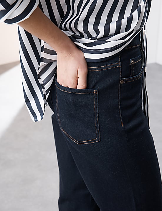 High Waisted Wide Leg Jeans