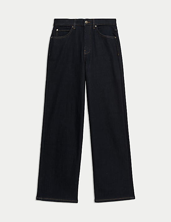 High Waisted Wide Leg Jeans