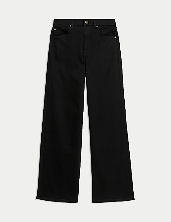High Waisted Wide Leg Jeans