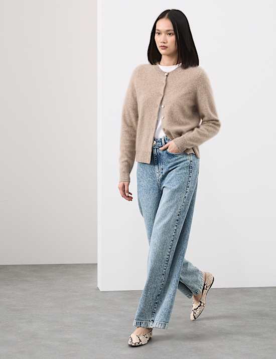 High Waisted Wide Leg Jeans