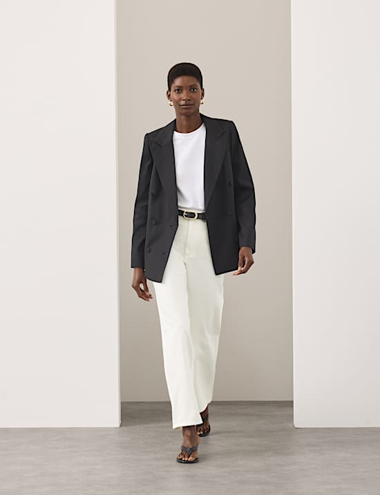 High Waisted Wide Leg Jeans