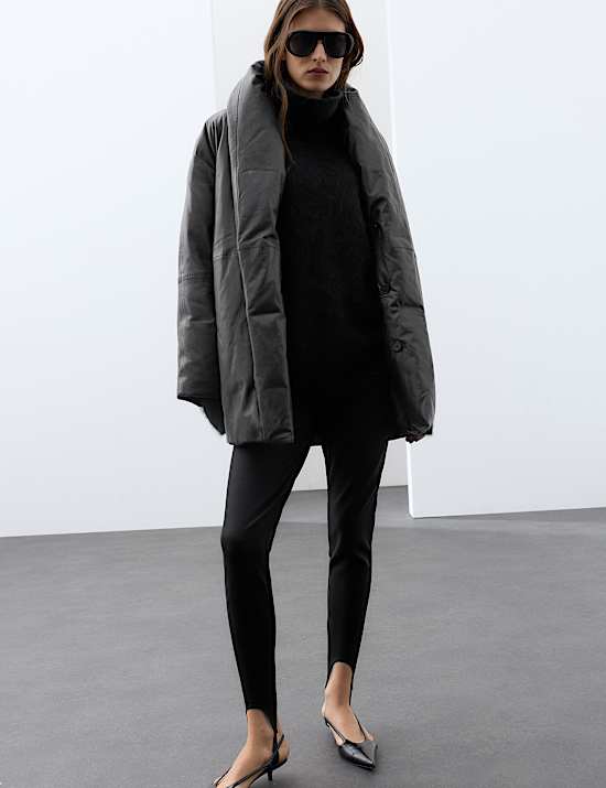 High Waisted Stirrup Leggings