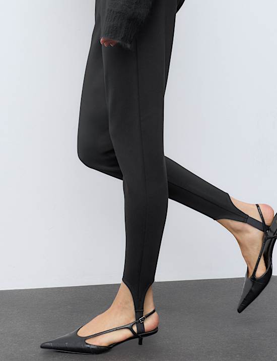 High Waisted Stirrup Leggings