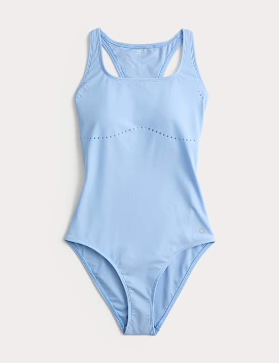 Ba&ntilde;ador cortado a l&aacute;ser con espalda estilo nadadora y relleno