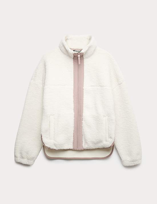 Ultraheat&trade; Jacke aus Borg-Fleece mit Rei&szlig;verschluss und Tunnelkragen