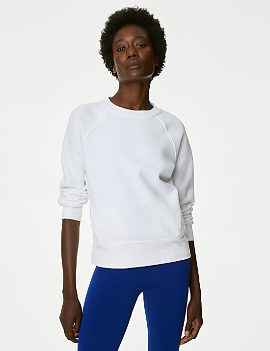 Cotton Rich Crew Neck Sweatshirt